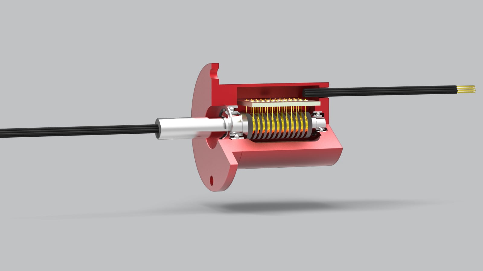 rotary systems sr010 slip ring inside view
